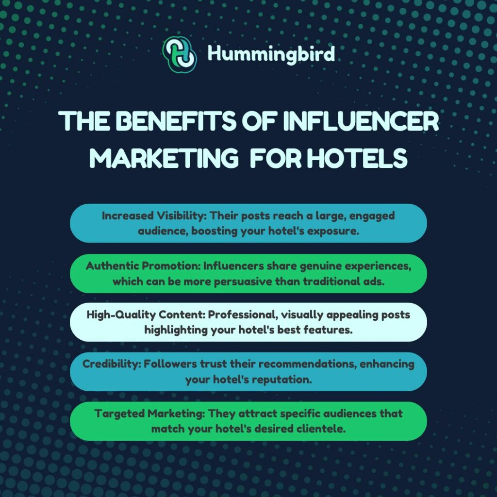 The benefits of influencer marketing for hotels 